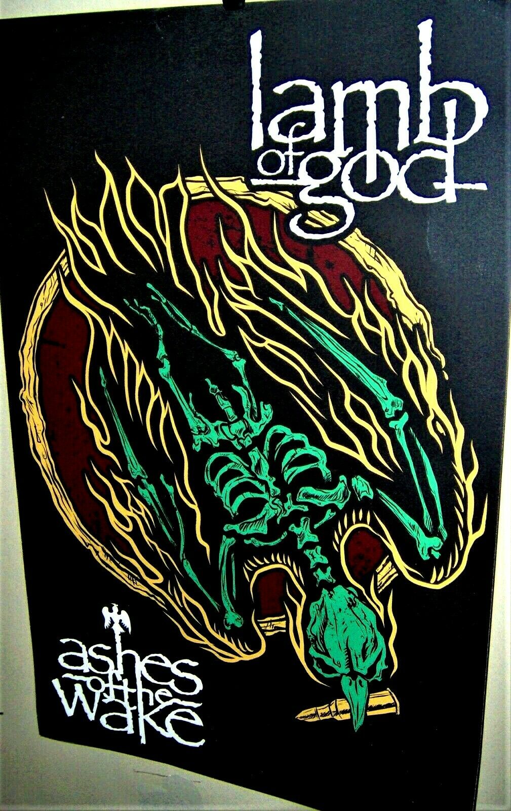 Lamb Of God  Ashes Of The Wake Poster Very Cool