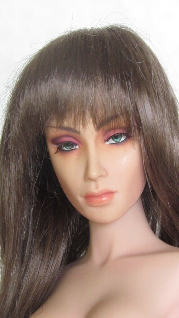 Brunette Shag Wig For Sybarite Doll ~ Soft Cap By Monique