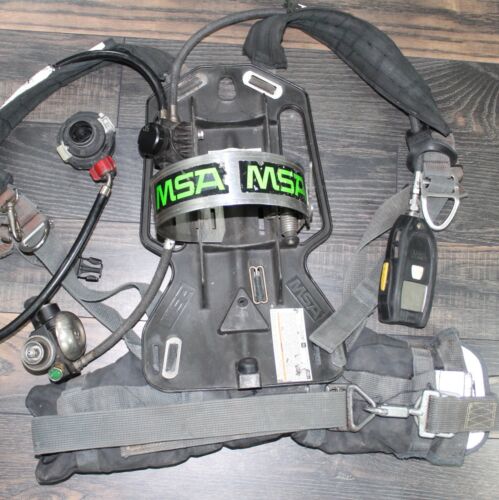 Msa Frame Harness 4500psi Scba Air Pack Bottle Cylinder Tank Breathing Apparatus