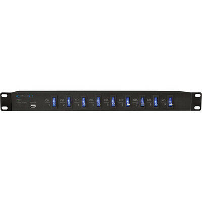 Technical Pro Ps9u Rack Mount Power Supply With 5v Usb Charging Port