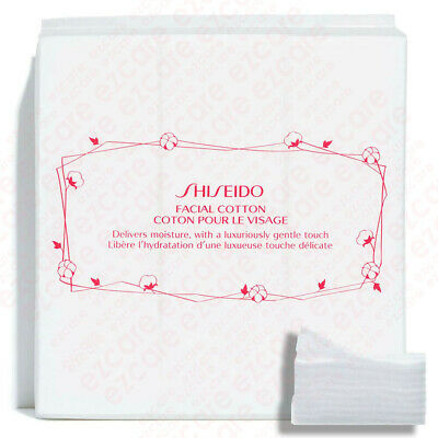 Shiseido Facial 100% Cotton Pads 165 Sheets  Made In Japan [free Usa Shipping]