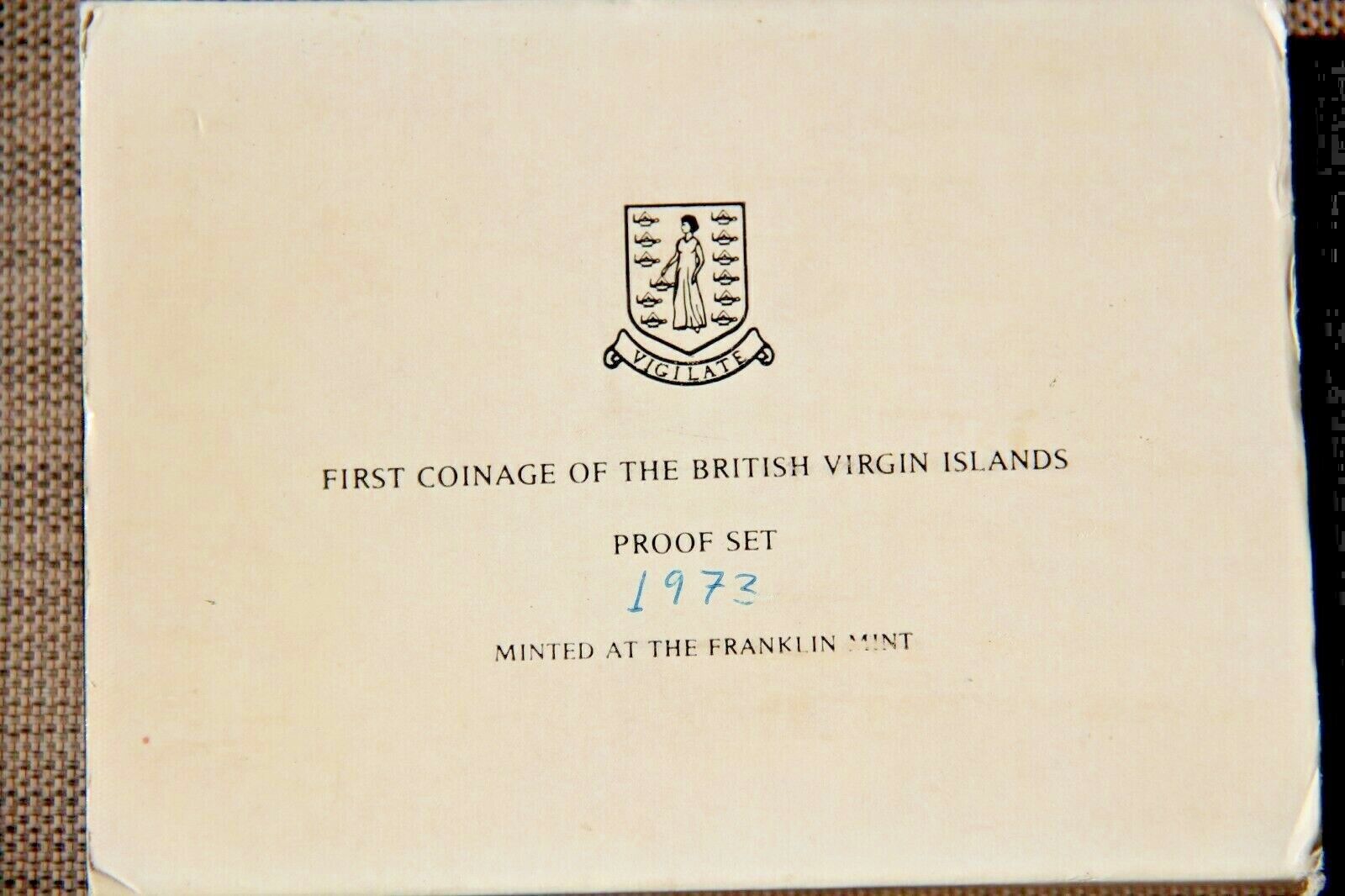 1st Coinage Of The British Virgin Islands