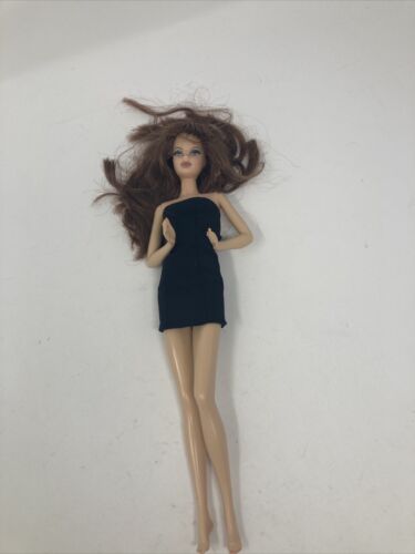 Barbie Model Muse Doll Steffie Face Reddish Brown Hair Wear Little Black Dress K