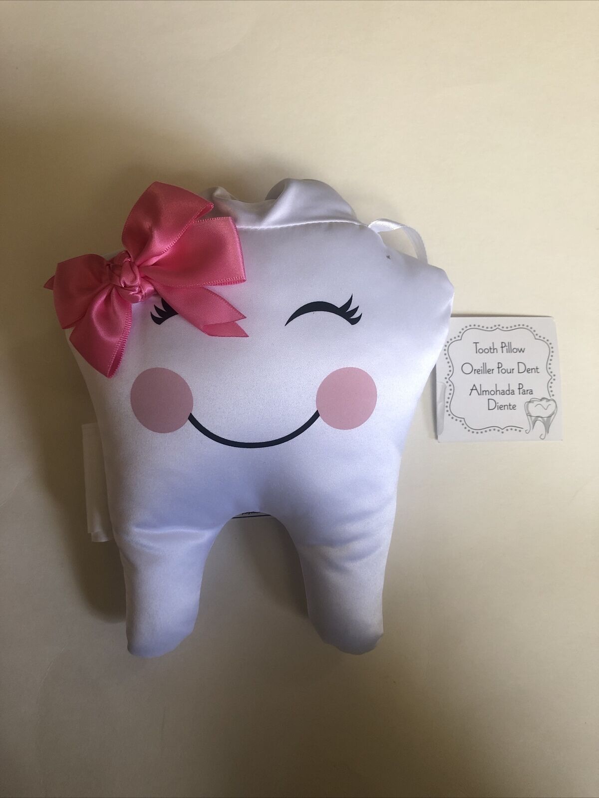 Lillian Rose Tooth Fairy Pocket Pillow, Pink (24tf415 P)