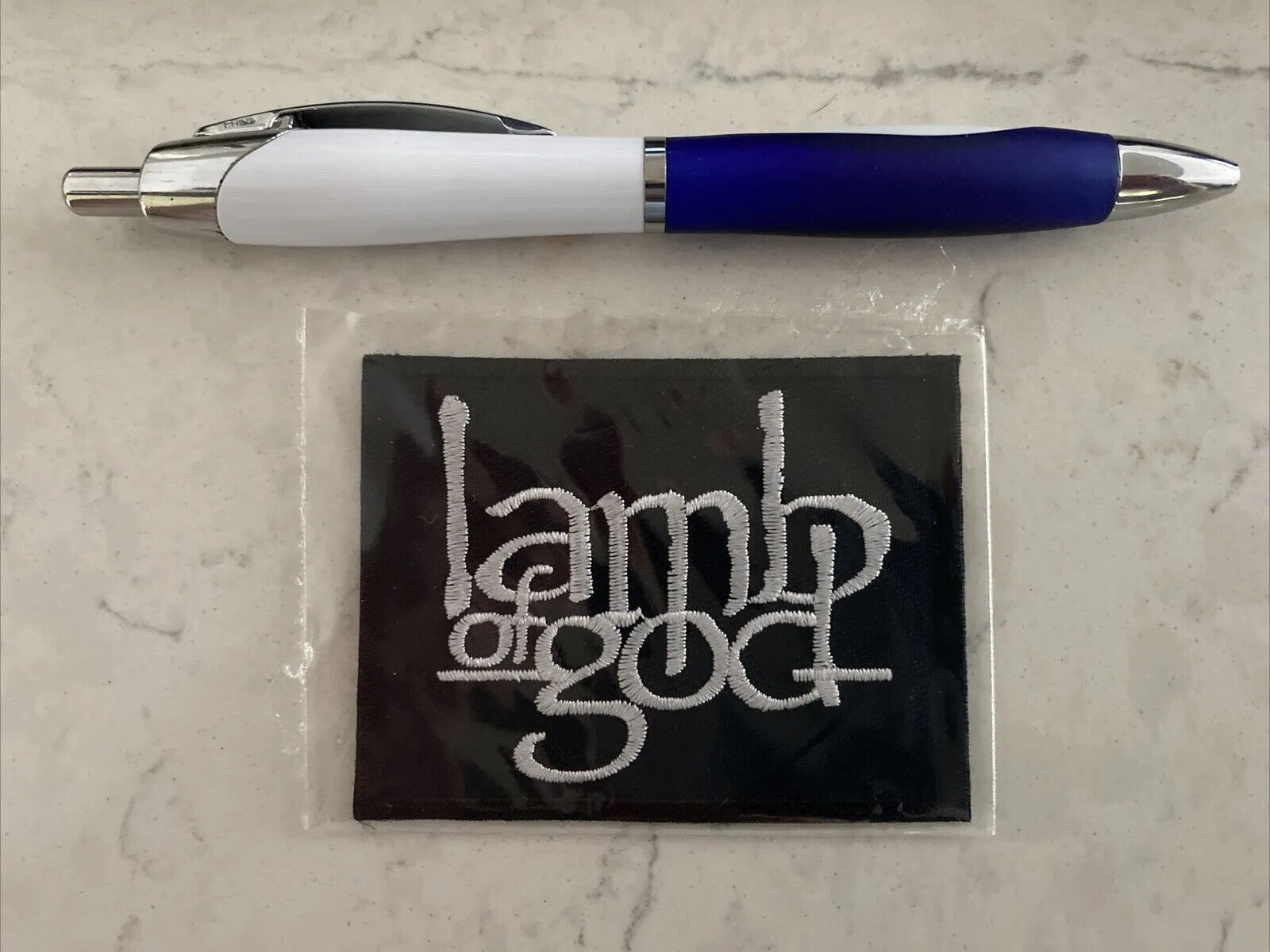 New - Lamb Of God Embroidered Iron On Patch