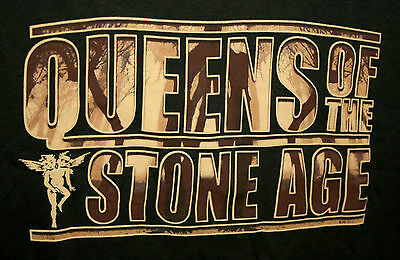 Vintage Queens Of The Stone Age Alternative Rock Concert T-shirt New Sz Xl