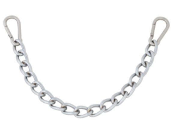 Formay,metal Curb Chain With Snap Links 111823a,western Horse Tack
