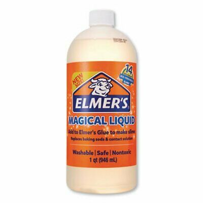 Elmer's Glue Slime Magical Liquid Activator Solution, 32 Oz, Each (epi2078431)