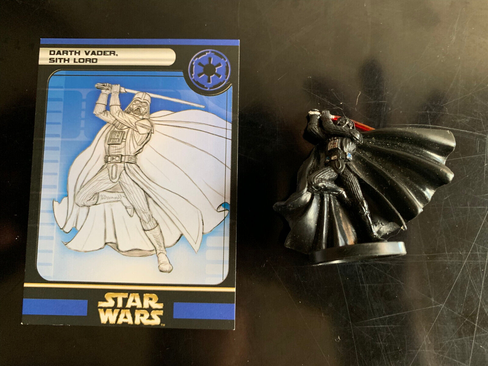 Star Wars Miniatures - Darth Vader, Sith Lord - Rebel Storm 22/60 - Vr