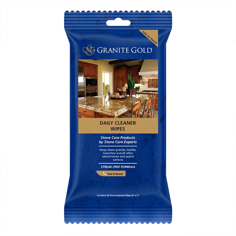 Granite Gold Gg0057 Non-toxic Streak-free Daily Cleaner Wipes (pack Of 12)