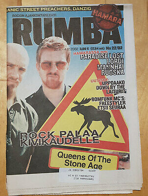 Finnish Rumba Magazine 22/2002 : Queens Of The Stone Age Cover